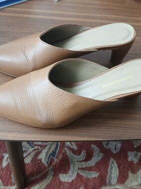 Beatrice Valenzuela Heeled Babouche Mule 6